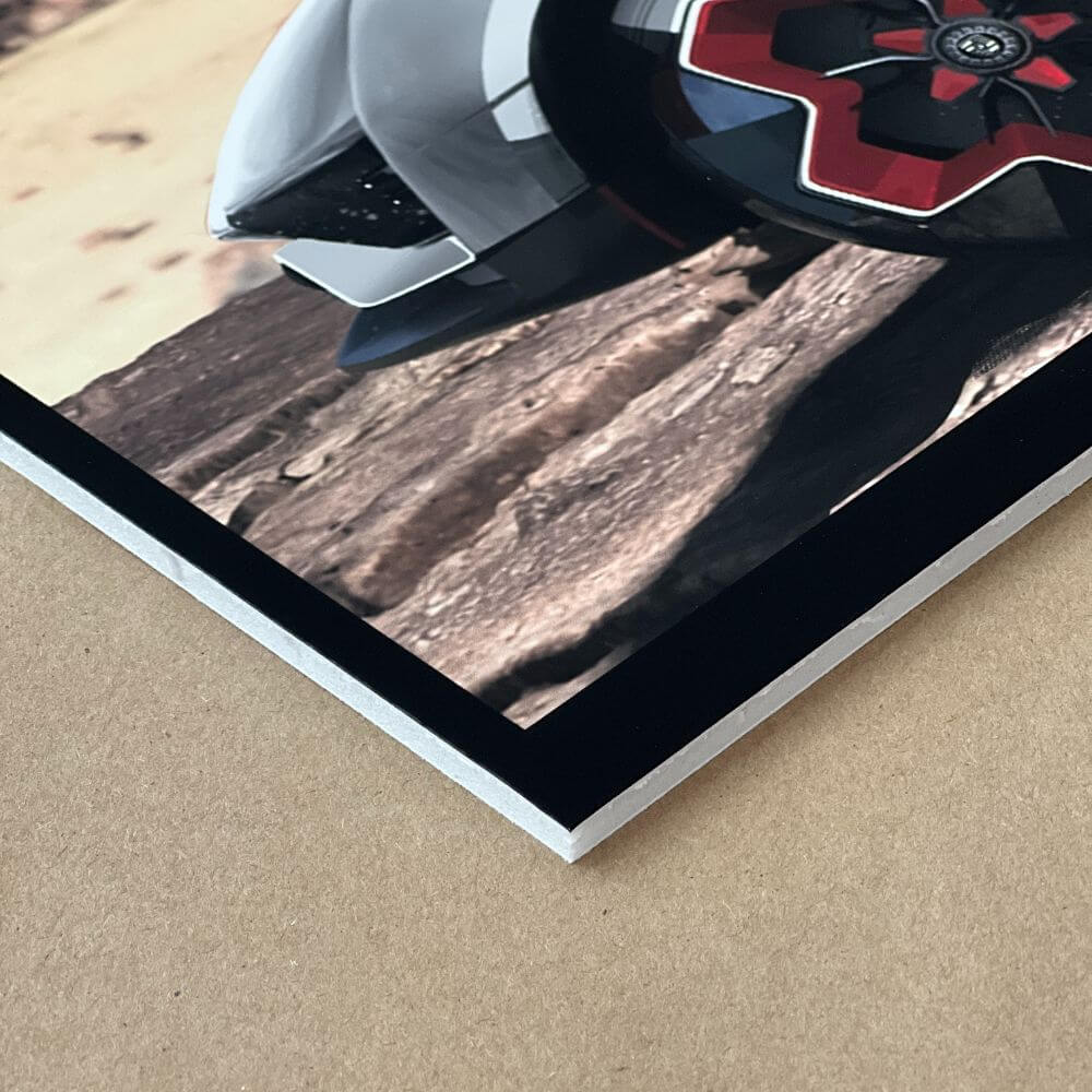 Mounted Matte Print on White Foamcore Board