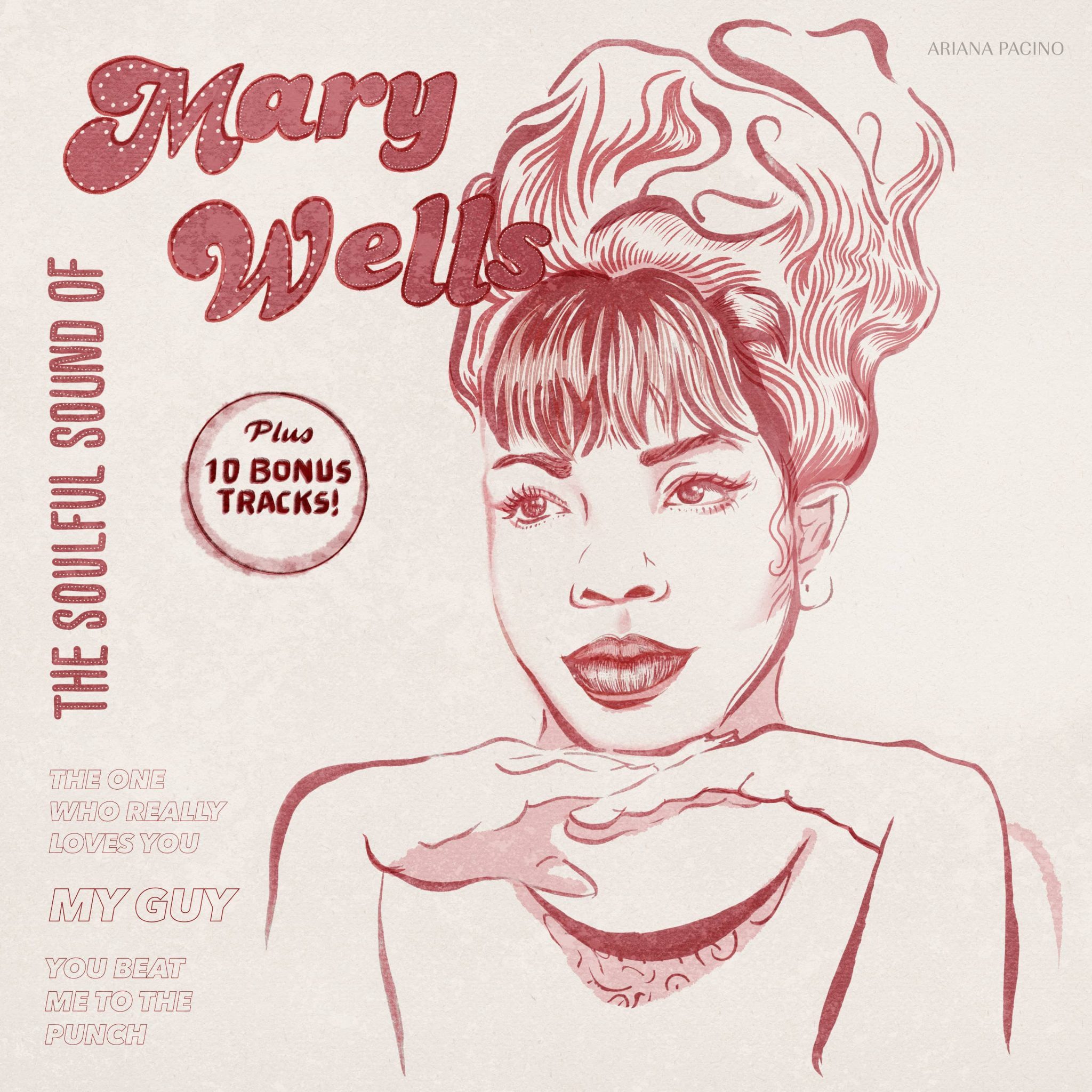 Album Art Mary Wells - Vivia Print