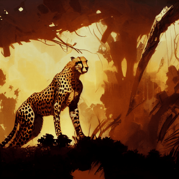 African cheetah 1c