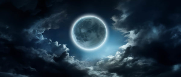 Night Sky Moon 2