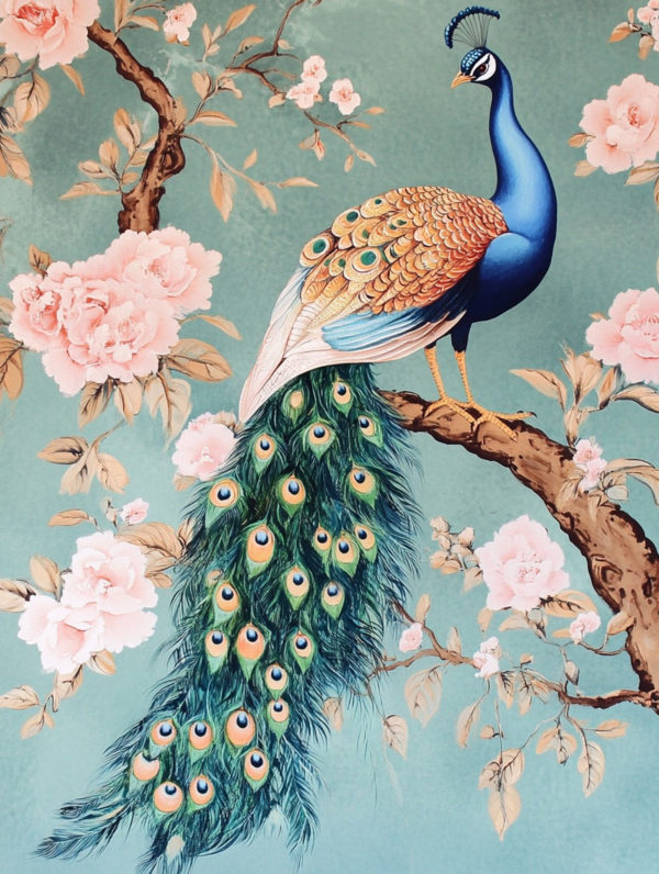 BABY BLUE PEACOCK scaled