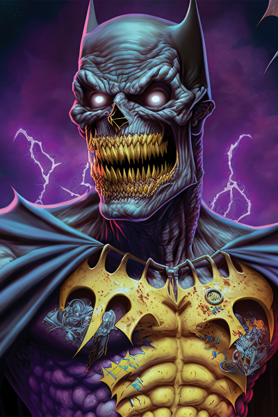 Gotham Nights Metallic Print