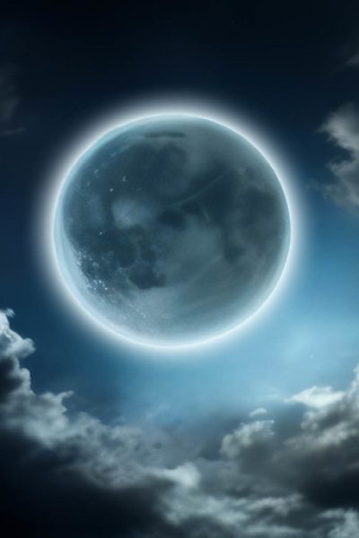 Night Sky Moon 2