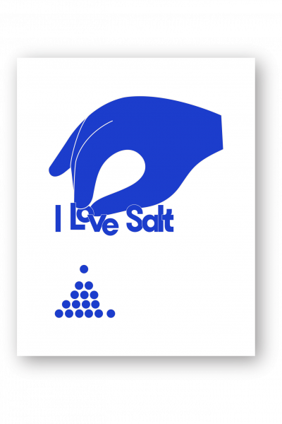 I Love Salt Print